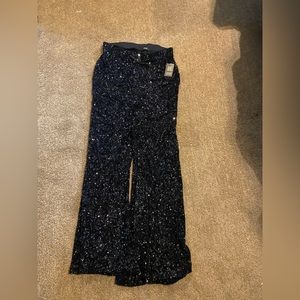 Sequin express stretchy flares! New with tags!!
